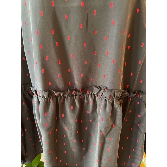 SANCTUARY Loveless long sleeve blouse with balloon sleeves size 1X gorpcore - Picture 6 of 9